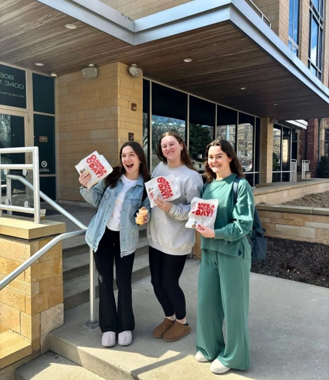Knot your average day at X01! Thank you @benspretzels for adding a twist in our residents’ day with your delicious treats! 🥨